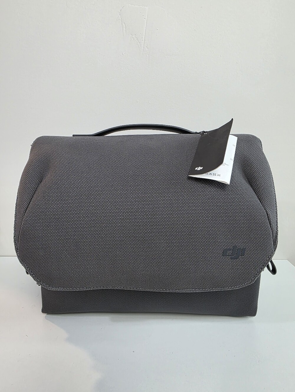 DJI Convertible Carrying Dark Gray Textured Messenger Bag with Top Handle
